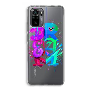 CaseCompany Dream: Xiaomi Redmi Note 10 Pro Transparant Hoesje