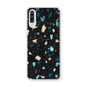 CaseCompany Terrazzo N°11: Samsung Galaxy A70 Transparant Hoesje