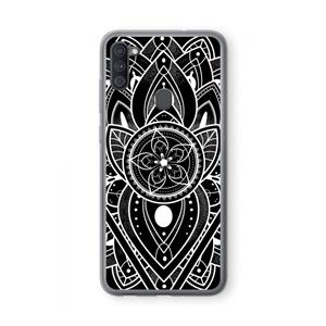 CaseCompany It's Complicated: Samsung Galaxy A11 Transparant Hoesje