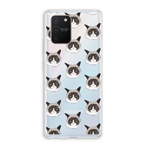 CaseCompany It's a Purrr Case: Samsung Galaxy S10 Lite Transparant Hoesje