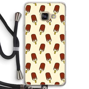 CaseCompany Yummy: Samsung Galaxy A3 (2016) Transparant Hoesje met koord