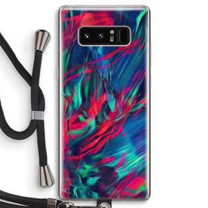 CaseCompany Pilgrims Of The Sea: Samsung Galaxy Note 8 Transparant Hoesje met koord