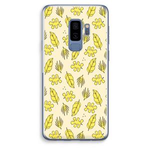 CaseCompany Herfst: Samsung Galaxy S9 Plus Transparant Hoesje