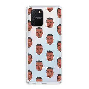CaseCompany Kanye Call Me℃: Samsung Galaxy S10 Lite Transparant Hoesje