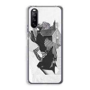 CaseCompany House: Sony Xperia 10 III Transparant Hoesje