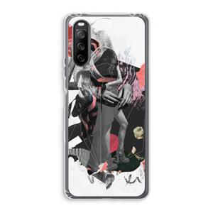 CaseCompany Dissimulation du réel: Sony Xperia 10 III Transparant Hoesje