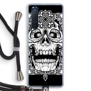 CaseCompany Seek & Destroy: Sony Xperia 5 II Transparant Hoesje met koord