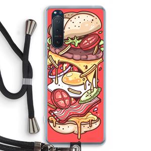 CaseCompany Diet Coke Please: Sony Xperia 5 II Transparant Hoesje met koord