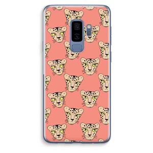 CaseCompany Tijger: Samsung Galaxy S9 Plus Transparant Hoesje