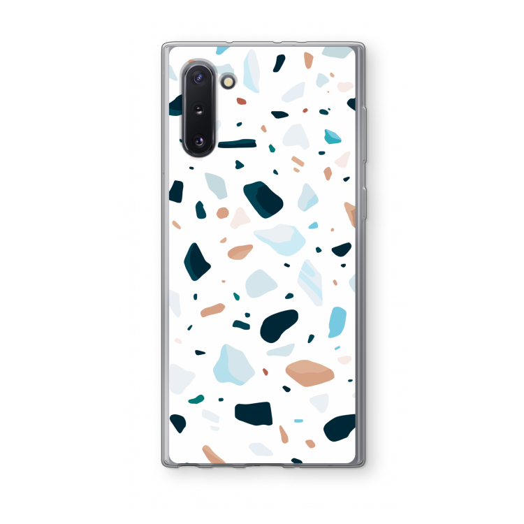 CaseCompany Terrazzo N°13: Samsung Galaxy Note 10 Transparant Hoesje