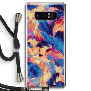 CaseCompany Tuesday Night: Samsung Galaxy Note 8 Transparant Hoesje met koord