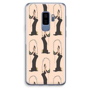 CaseCompany Pop Some Kim: Samsung Galaxy S9 Plus Transparant Hoesje