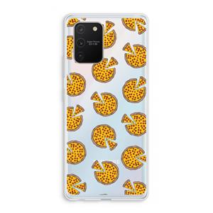 CaseCompany You Had Me At Pizza: Samsung Galaxy S10 Lite Transparant Hoesje