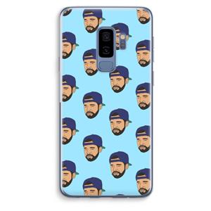 CaseCompany Drake Away: Samsung Galaxy S9 Plus Transparant Hoesje