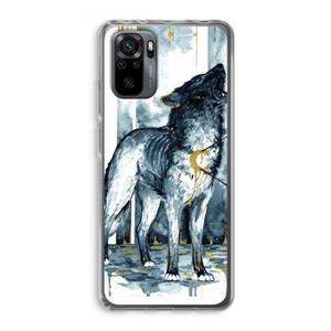 CaseCompany Bleeding Soul: Xiaomi Redmi Note 10 Pro Transparant Hoesje