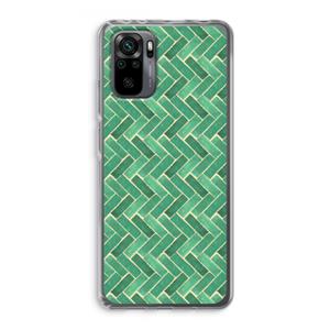 CaseCompany Moroccan tiles 2: Xiaomi Redmi Note 10 Pro Transparant Hoesje