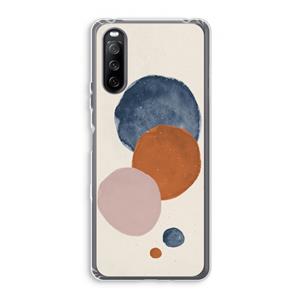 CaseCompany Geo #4: Sony Xperia 10 III Transparant Hoesje