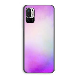 CaseCompany Clouds pastel: Xiaomi Redmi Note 10 5G Transparant Hoesje