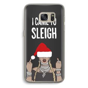 CaseCompany Came To Sleigh: Samsung Galaxy S7 Transparant Hoesje