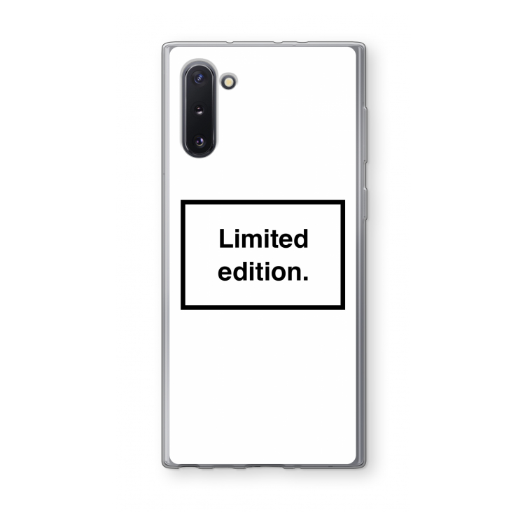 CaseCompany Limited edition: Samsung Galaxy Note 10 Transparant Hoesje