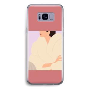 CaseCompany Cosy: Samsung Galaxy S8 Transparant Hoesje