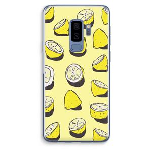 CaseCompany When Life Gives You Lemons...: Samsung Galaxy S9 Plus Transparant Hoesje
