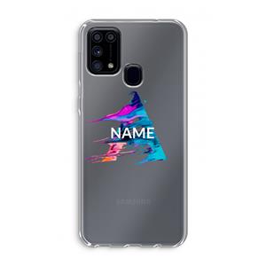 CaseCompany Abstract Spectrum: Samsung Galaxy M31 Transparant Hoesje