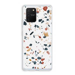 CaseCompany Terrazzo N°4: Samsung Galaxy S10 Lite Transparant Hoesje
