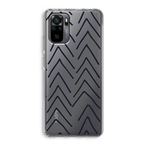 CaseCompany Marrakech Arrows: Xiaomi Redmi Note 10 Pro Transparant Hoesje