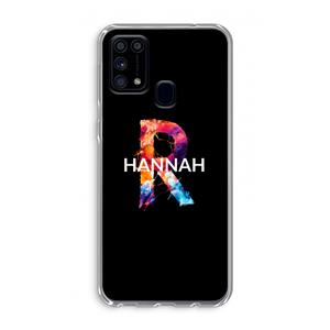 CaseCompany Abstract Spectrum: Samsung Galaxy M31 Transparant Hoesje