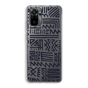 CaseCompany Marrakech print: Xiaomi Redmi Note 10 Pro Transparant Hoesje