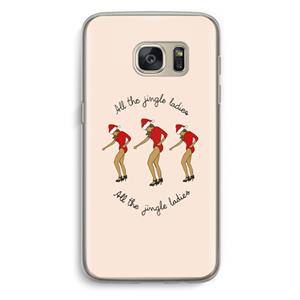 CaseCompany Jingle Ladies: Samsung Galaxy S7 Transparant Hoesje