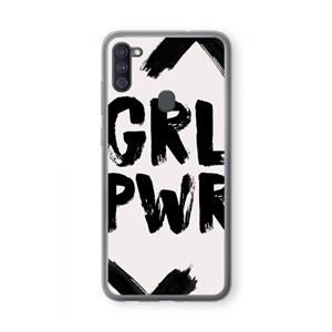 CaseCompany Girl Power #2: Samsung Galaxy A11 Transparant Hoesje