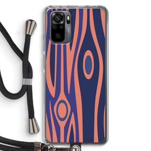 CaseCompany Bast A: Xiaomi Redmi Note 10 Pro Transparant Hoesje met koord