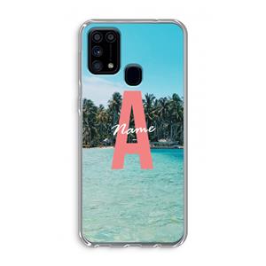 CaseCompany Pacific Dream: Samsung Galaxy M31 Transparant Hoesje