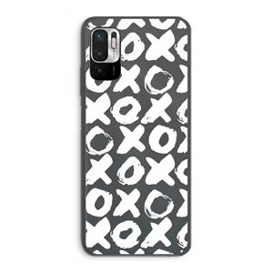 CaseCompany XOXO: Xiaomi Redmi Note 10 5G Transparant Hoesje