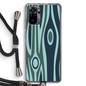 CaseCompany Bast B: Xiaomi Redmi Note 10 Pro Transparant Hoesje met koord