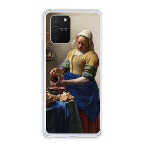 CaseCompany The Milkmaid: Samsung Galaxy S10 Lite Transparant Hoesje