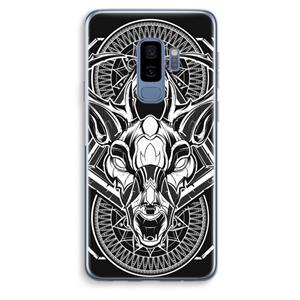 CaseCompany Oh Deer: Samsung Galaxy S9 Plus Transparant Hoesje