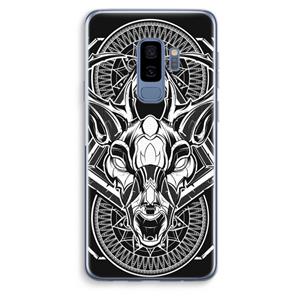 CaseCompany Oh Deer: Samsung Galaxy S9 Plus Transparant Hoesje