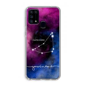 CaseCompany Sterrenbeeld - Donker: Samsung Galaxy M31 Transparant Hoesje