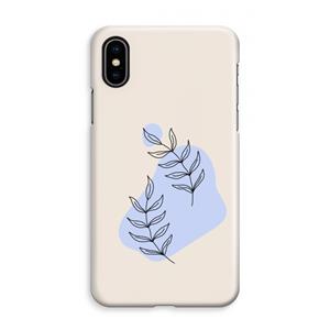 CaseCompany Leaf me if you can: iPhone XS Max Volledig Geprint Hoesje