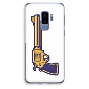 CaseCompany Pew Pew Pew: Samsung Galaxy S9 Plus Transparant Hoesje