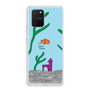 CaseCompany Aquarium: Samsung Galaxy S10 Lite Transparant Hoesje