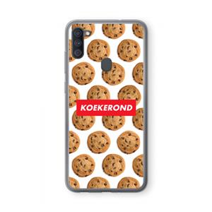 CaseCompany Koekerond: Samsung Galaxy A11 Transparant Hoesje