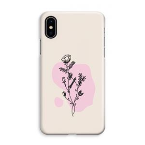 CaseCompany Roses are red: iPhone XS Max Volledig Geprint Hoesje