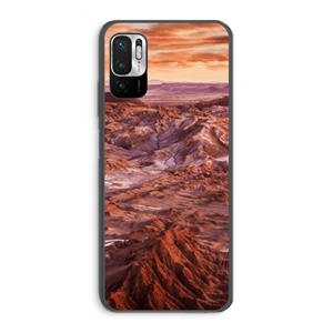 CaseCompany Mars: Xiaomi Redmi Note 10 5G Transparant Hoesje