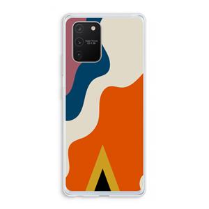 CaseCompany Noor A: Samsung Galaxy S10 Lite Transparant Hoesje