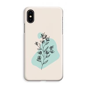 CaseCompany Violets are blue: iPhone XS Max Volledig Geprint Hoesje