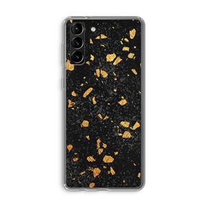 CaseCompany Terrazzo N°7: Samsung Galaxy S21 Plus Transparant Hoesje